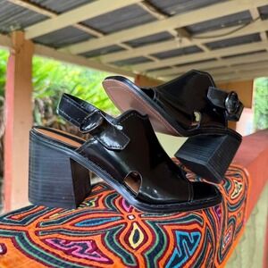 Franco Sarto‎ Amy Slingback Block Heel Sandals Size 7 (EU 37) New